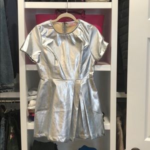 Re:named silver dress